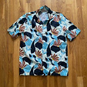 Zara hawaiian top floral top